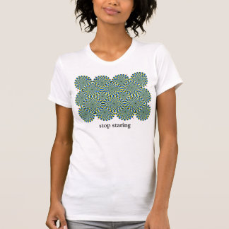 T-shirt illusion, regarder d'arrêt