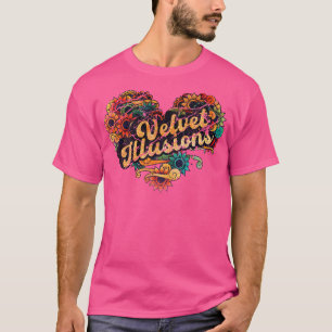 T-shirt Illusions de velours