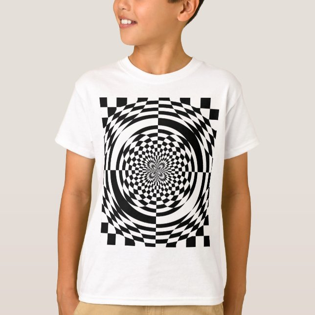T-shirt Illusions optiques (Devant)