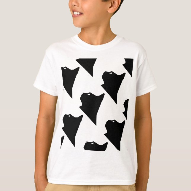 T-shirt illustrant le chat (Devant)