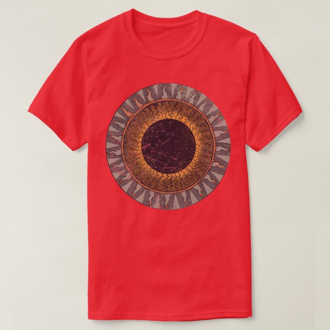 T-shirt Illustration alchimique (Design devant)