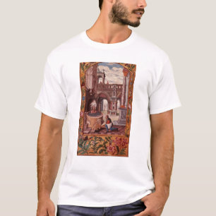 T-shirt Illustration allégorique d'un alchimiste à