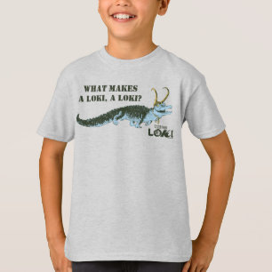 T-shirt Illustration Alligator Loki