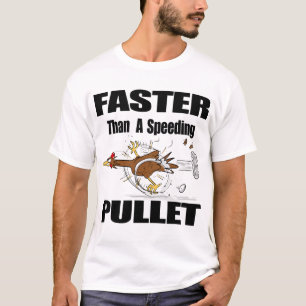 T-shirt Illustration amusante de poulet cool