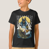Illustration Anubis du dieu égyptien antique