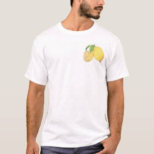 T-shirt Illustration aquarelle de citron Squeeze the Day