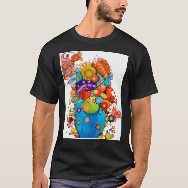 T-shirt illustration by hunter biden Poster Classic T-Shir (Devant)