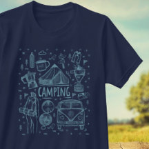 Illustration Camping Extérieur