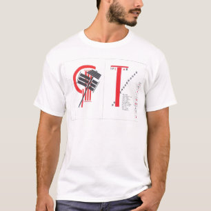 T-shirt Illustration d'art d'EL Lissitzky- à 'pour le