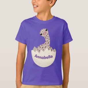T-shirt Illustration d'autruche pour bébé à couver mignon