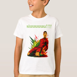 T-shirt Illustration de Cristiano Ronaldo Portugal