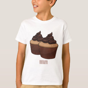 T-shirt Illustration de Cupcake
