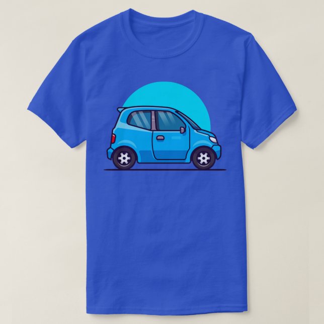 T-shirt Illustration de dessin de voiture2 (Design devant)