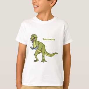 T-shirt Illustration de dinosaure T rex drôle