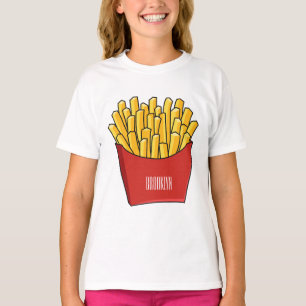 T-shirt Illustration de frites