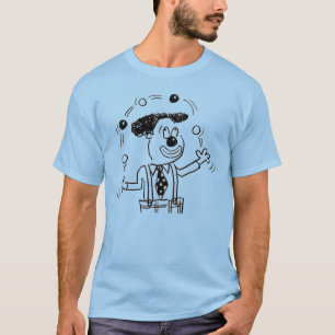T-shirt Illustration de Juggler Jongler des balles dans l'