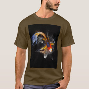 T-shirt Illustration de Koi Fish