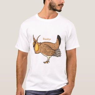 T-shirt Illustration de la bande dessinée de poulet de pra
