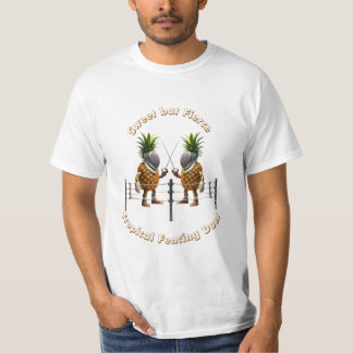 T-shirt Illustration de la clôture de l'ananas