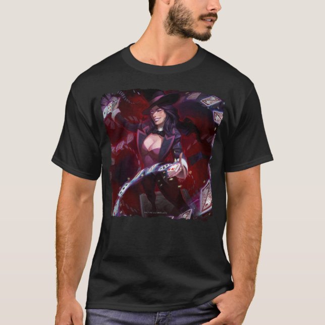 T-shirt Illustration de la crise infinie de Zatanna (Devant)