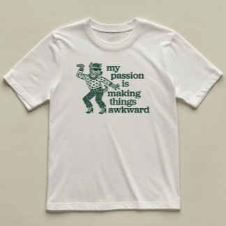 T-shirt Illustration de la danse du chien amusante