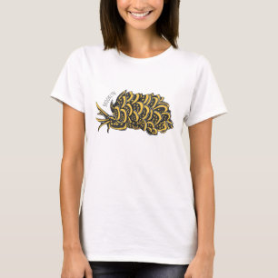 T-shirt Illustration de la feuille de limace de mer grillé