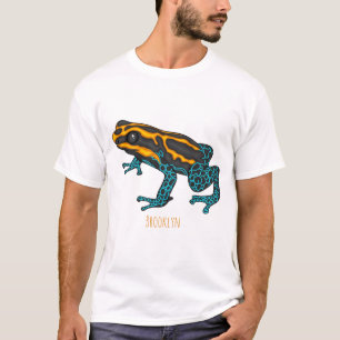 T-shirt Illustration de la grenouille à fléchettes de pois