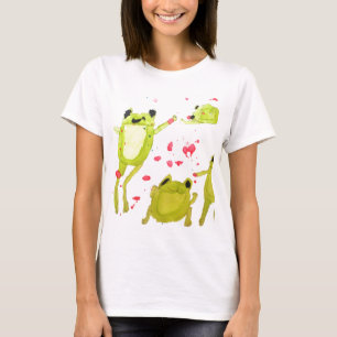 T-shirt Illustration de la grenouille cuite