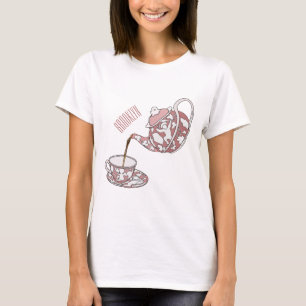 T-shirt Illustration de la série Teacup