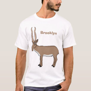 T-shirt Illustration de l'antilope de Saiga