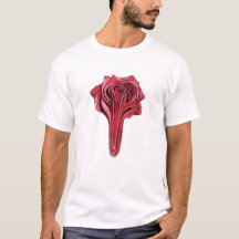 Illustration de l'art Concept Rose Rouge Liquide