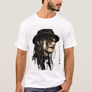 T-shirt Illustration de l'homme artistique