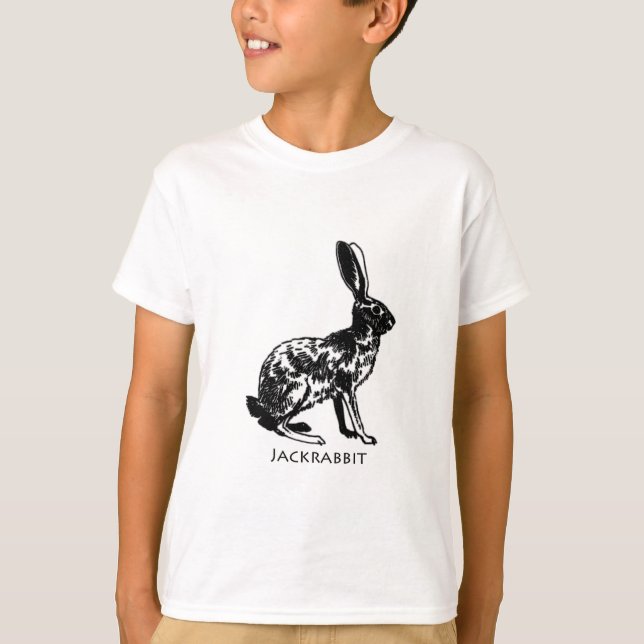 T-shirt Illustration de lièvre (Devant)