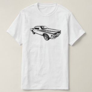 T-shirt Illustration de l'oeuvre Buick Riviera GS 1971 fro