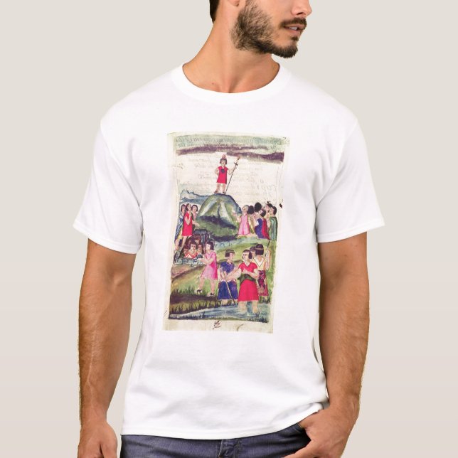 T-shirt Illustration de Manco Capac (Devant)