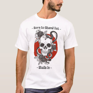 T-shirt Illustration De Né Pour Se Redémarquer