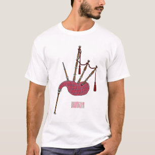 T-shirt Illustration de pipes