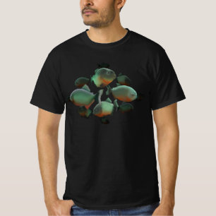 T-shirt Illustration de Piranhas