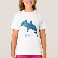 Illustration de requin marteau