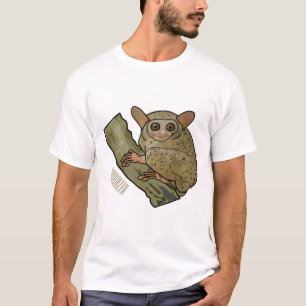 T-shirt Illustration de Tarsier