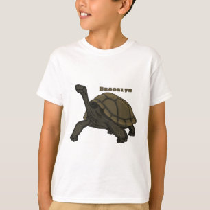 T-shirt Illustration de tortue terrestre des Galapagos