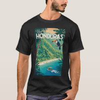 Illustration de Toucan du Honduras Art de Voyage V