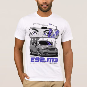 T-shirt Illustration de voiture de sport E92 M3
