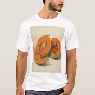 T-shirt Illustration découpée en tranches de melon de