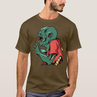 T-shirt Illustration déplaisante Zombie 1