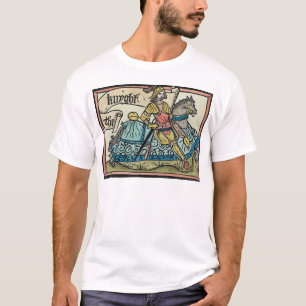 T-shirt Illustration "des contes de Cantorbéry