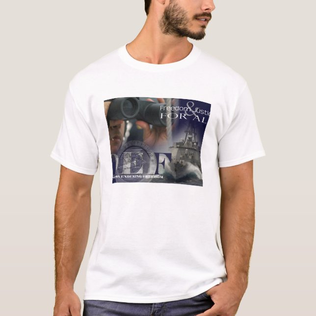 T-shirt Illustration des membres d'équipage (Devant)