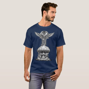 T-shirt Illustration d'explosion cérébrale Ghettoblaster