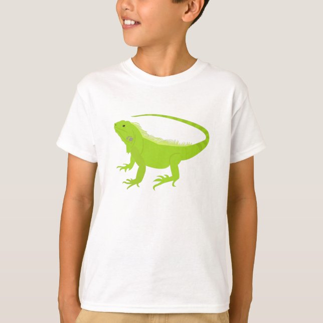 T-shirt Illustration d'Iguana Lizard (Devant)