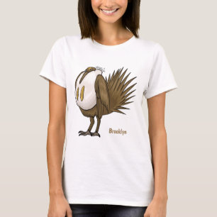 T-shirt Illustration d'oiseau de tétras des armoises